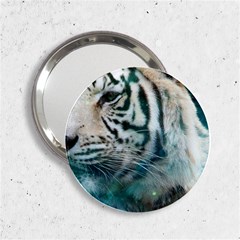 White Tiger 2 25  Handbag Mirrors by snowwhitegirl