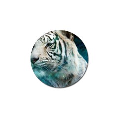 White Tiger Golf Ball Marker by snowwhitegirl