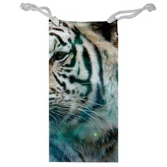 White Tiger Jewelry Bag by snowwhitegirl