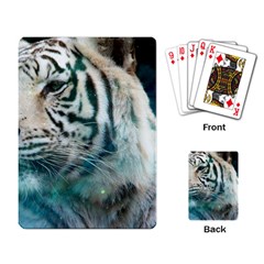 White Tiger Playing Cards Single Design (rectangle) by snowwhitegirl