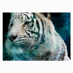 White Tiger Large Glasses Cloth (2 Sides) by snowwhitegirl