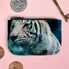 White Tiger Mini Coin Purse by snowwhitegirl