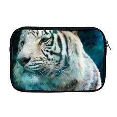 White Tiger Apple Macbook Pro 17  Zipper Case by snowwhitegirl