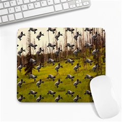 Flying Sheep Large Mousepads by snowwhitegirl