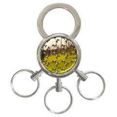 Flying Sheep 3-ring Key Chain