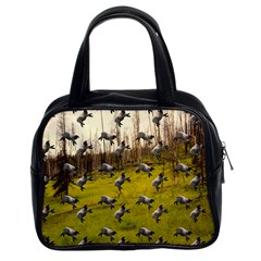 Flying Sheep Classic Handbag (two Sides) by snowwhitegirl