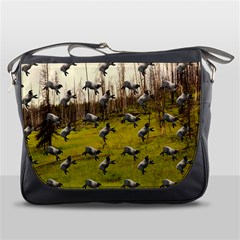 Flying Sheep Messenger Bag by snowwhitegirl