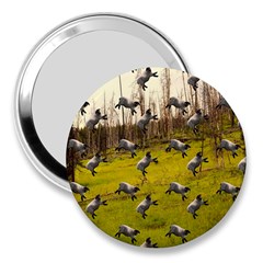 Flying Sheep 3  Handbag Mirrors by snowwhitegirl