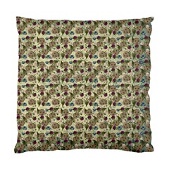 Distressed Cracked Doll Head Pattern Standard Cushion Case (one Side) by snowwhitegirl