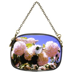 Pink Snowball Branch  Chain Purse (one Side) by okhismakingart