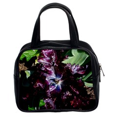 Galaxy Tulip Classic Handbag (two Sides) by okhismakingart