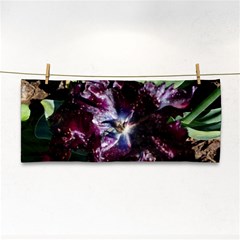 Galaxy Tulip Hand Towel by okhismakingart