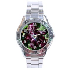 Galaxy Tulip Stainless Steel Analogue Watch by okhismakingart