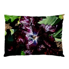 Galaxy Tulip Pillow Case (two Sides) by okhismakingart