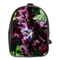 Galaxy Tulip School Bag (xl) by okhismakingart