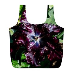 Galaxy Tulip Full Print Recycle Bag (l)