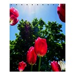 Skyward Tulips Shower Curtain 60  x 72  (Medium)  60 x72  Curtain