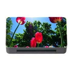 Skyward Tulips Memory Card Reader With Cf by okhismakingart