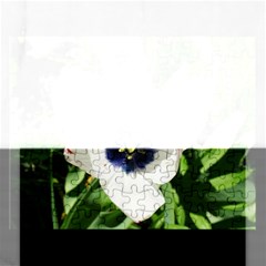 Blue Centered Tulip Rectangular Jigsaw Puzzl