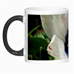 Blue Centered Tulip Morph Mugs by okhismakingart