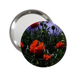 Poppy Field 2.25  Handbag Mirrors Front