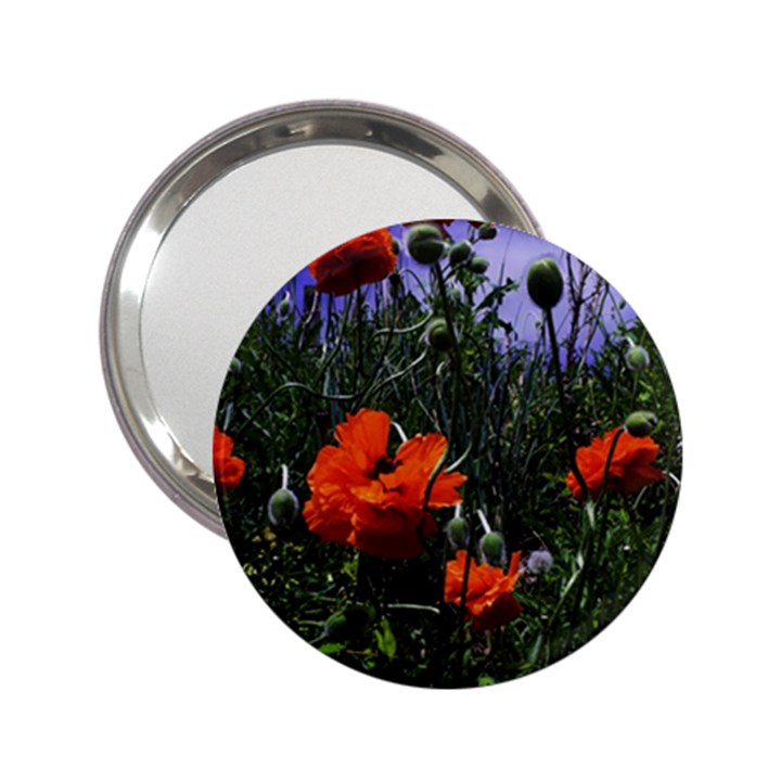 Poppy Field 2.25  Handbag Mirrors