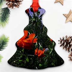 Poppy Field Ornament (christmas Tree) 