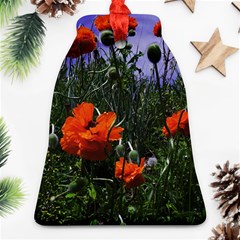 Poppy Field Ornament (bell)