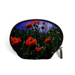 Poppy Field Accessory Pouch (small) by okhismakingart