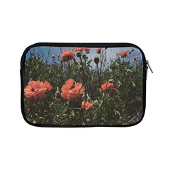 Faded Poppy Field  Apple Ipad Mini Zipper Cases by okhismakingart