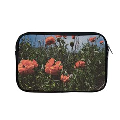 Faded Poppy Field  Apple Macbook Pro 13  Zipper Case by okhismakingart