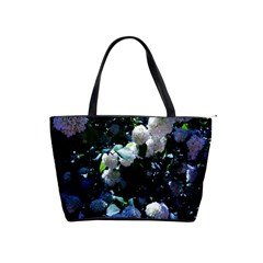 Blue Snowballs Ii Classic Shoulder Handbag by okhismakingart