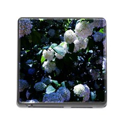 Blue Snowballs Ii Memory Card Reader (square 5 Slot) by okhismakingart