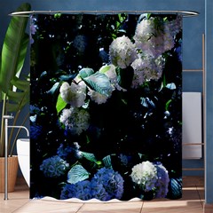 Blue Snowballs Ii Shower Curtain 60  X 72  (medium)  by okhismakingart