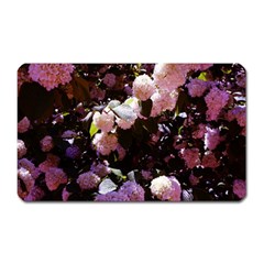 Purple Snowballs Magnet (rectangular) by okhismakingart