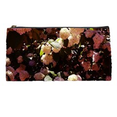 Pink Snowballs Ii Pencil Cases by okhismakingart