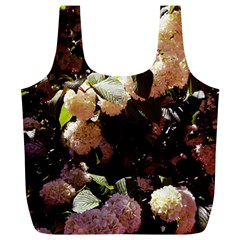 Pink Snowballs Ii Full Print Recycle Bag (xl) by okhismakingart