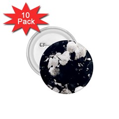 High Contrast Black And White Snowballs Ii 1 75  Buttons (10 Pack) by okhismakingart