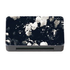 High Contrast Black And White Snowballs Ii Memory Card Reader With Cf by okhismakingart