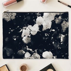 High Contrast Black And White Snowballs Ii Cosmetic Bag (xxxl) by okhismakingart