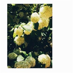 Yellow Snowballs Ii Large Garden Flag (two Sides) by okhismakingart