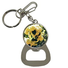 Yellow Snowballs Bottle Opener Key Chain by okhismakingart