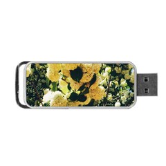 Yellow Snowballs Portable Usb Flash (one Side) by okhismakingart