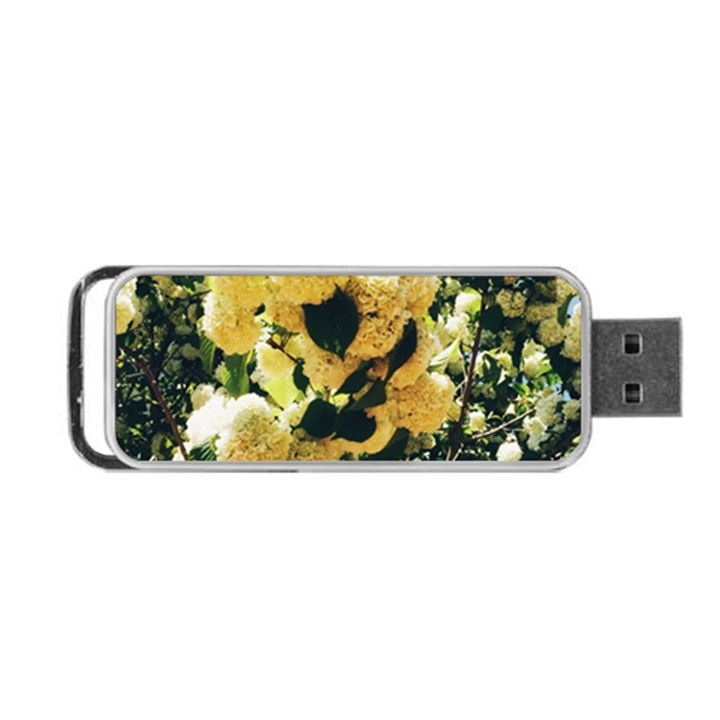 Yellow Snowballs Portable USB Flash (One Side)