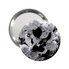 Black And White Snowballs 2 25  Handbag Mirrors by okhismakingart