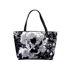 Black And White Snowballs Classic Shoulder Handbag by okhismakingart