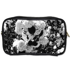 Black And White Snowballs Toiletries Bag (one Side) by okhismakingart