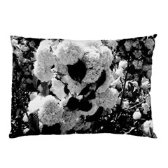 Black And White Snowballs Pillow Case (two Sides) by okhismakingart