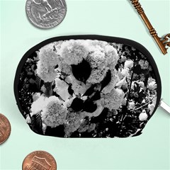 Black And White Snowballs Accessory Pouch (medium) by okhismakingart