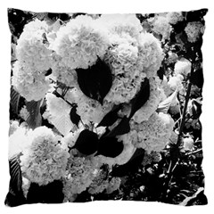 Black And White Snowballs Standard Flano Cushion Case (two Sides) by okhismakingart